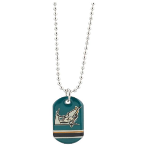San Jose Barracuda Primary Logo Dog Tag - Picture 1 of 1